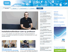Tablet Screenshot of processitinnovations.se